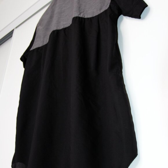 BNWT AW20 COMME DES GARCONS BLACK SHORT SLEEVE SHIRT L - Picture 6 of 9